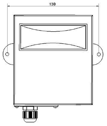 Схема рекомендуемого крепежа шурупа 4х35 мм, дюбель 6х35 мм
